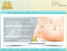 Tablet Screenshot of imagemaker2002.com